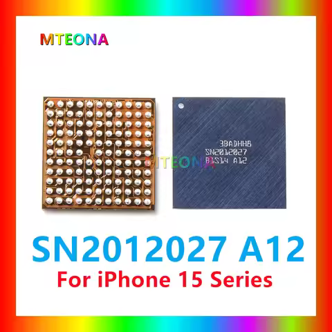 1-10Pcs SN2012027 U2 U9500 USB Charging IC Decrypted Chipset For iPhone 16 15 Series 16 Pro Max 15 P