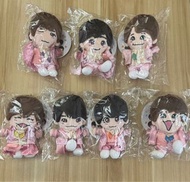 なにわ男子初心love  Jr. 21ちびぬい 娃 公仔 西畑大吾x 大西流星❤️🧡 高橋恭平 x 長尾謙杜 💜💛 浪花男子 道枝駿佑