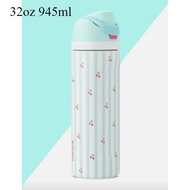 Owala Freesip หมอน32ออนซ์มงกุฎดอกไม้ต่อสู้แก้วพร้อมหลอด Owala สแตนเลสสตีลเก็บความเย็นกระบอกน้ำสำหรับ