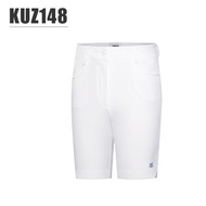 PGM กางเกงกอล์ฟผู้หญิงขาสั้นแห้งเร็วแห้งกางเกงกีฬาขาสั้นฤดูร้อน XS-XL กอล์ฟผ่าข้างยางยืดสำหรับเอวสูง