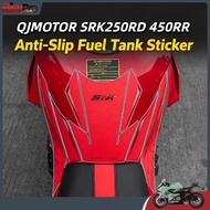 QJMOTOR SRK250RD 450RR Thickened Fuel Tank Protective Sticker Wear-resistant Scratch-proof Waterproo