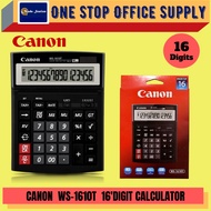 CANON CALCULATOR WS-1610H-16 DIGITS / 1610T / CANON / 16 Digits Calculator / Kalkulator