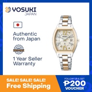 SEIKO LUKIA SSVW216 LUKIA Essential Collection Solar Wrist Watch For Woman from YOSUKI JAPAN