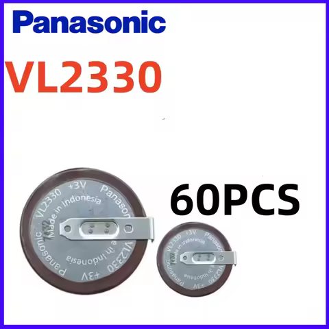 SALE 60PCS Lithium Coin Battery VL2330 for Most Car for Key fobs Rechargeable Remote for Key Cell fo
