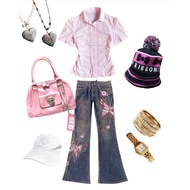 Total Work Bag Boots Y2k Hat Vintage Second Hand