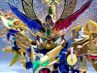 輝羅鋼版 輝神大將軍 獅龍凰 收藏級 BB戰士 167  高達 SD Gundam 高達 武神輝羅鋼 絕版 電鍍版