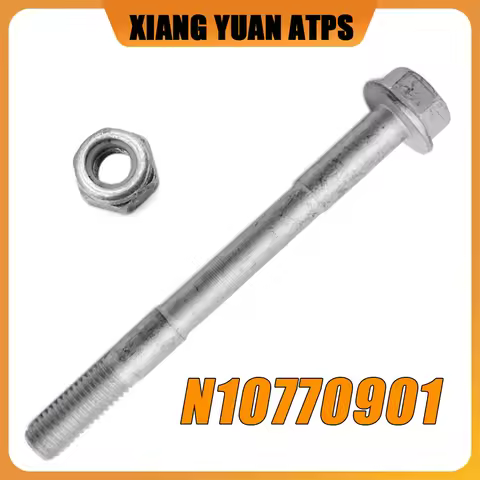 M10x110x24mm N10770901 Front Suspension Strut Pinch Bolt and Nut WHT007963 N10272302 N 107 709 01 Fo