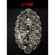 Light Luxury Crystal Lamp Glass Accessories Parts Daquan Snowflake Glass Sheet Living Room Dining Ro