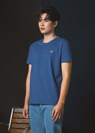 CROCODILE NAVAL ACADEMY BLUE CUSTOM FIT CREW NECK SHORT SLEEVE T-SHIRT