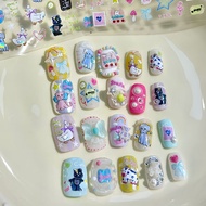 [SESAME] Sweet Cute Patch Puppy Nail Sticker Nail Sticker Nail Accessories Nail Sticker Nail Decorat