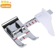 YUMEIREN Sewing|Presser Foot, Metal Silver Adjustable Guide Presser Foot,  2.8 * 4.7 * 0.8cm Univers