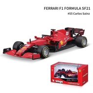 Bimeigao 1:43 hợp kim F1 Đua Ferrari sf21 Leclerc 2021