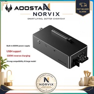 Norvix AOOSTAR AG02 GPU Expansion Dock OCuLink USB4 100W Reverse Power 800W Built-in Power Supply eG