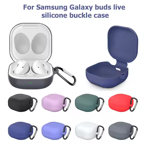 Silicone Case For Samsung Galaxy Buds Live/Pro buds 2 pro FE Case Anti-drop Shockproof Soft Case Gal