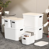 Storage Storage Box with Lid Storage Box Plastic Storage Box Clothes Toys Sundries Book Large Capaci