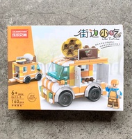 ตัวต่อ ร้านค้า Mini Street View - Lele Brothers 8537 8613 Fast Food & Food Truck - KFC McDonald Star