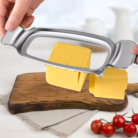Butter Slicer Cutter Stainless Steel Cheese Slicer Multipurpose Cheese Cutter Slicer Food Cutter Han