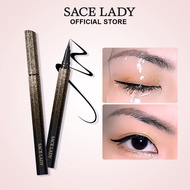 SACE LADY Longwear Brown Eyeliner Pencil Ultra-slim 2MM Waterproof Eye Liner Gel Pencil