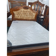 katil kayu jati queen size