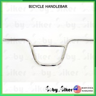 BMX CHROME BICYCLE HANDLEBAR (KUWAHARA A LIKE)