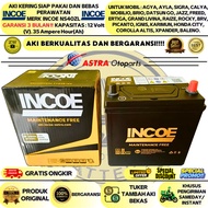 AKI MOBIL BRIO, BRV, MOBILIO, AGYA NS40ZL INCOE MF AKI KERING 12V-35AH