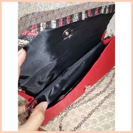 ☽ ◸ ▦ K'na K'noon T'nalak/ Tinalak Double Strap Clutch Bag