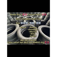 265/50/20 PROMOSI HEBAT  SECOND TYRE/USED TYRE/TAYAR TERPAKAI