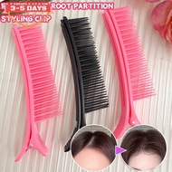 [3-5 Days Arrive]1-4Pcs Salon Hair Clips Comb Wide Teeth Hairdressing Cutting Dying Hairpins DIY Bar