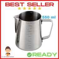 KIT Milk Jug 550ml cc Stainless Steel Latte Art Barista Professional Tools Pitcher