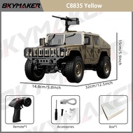 JJRC C8835 1/14 Full Scale RC Car 2.4G 4WD All-Terrain Off-Road Climber with LED Lights for Off-Road