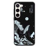 Hybrid Case Samsung Galaxy S25 S24 S23 S22 S21 S20 FE Plus Ultra Edge Wave Galaxy Whale MC0114