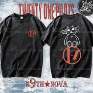 24h Shipping N9THNOVA Street Fashion Style Oversize 21pilots Rock Band T-Shirt, Unisex 3