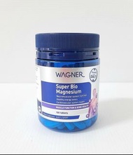 Wagner Super Bio Magnesium 100 Tablets 超級生物鎂100錠 📣下標前請先詢問是否有貨