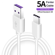 Type-C cable 5A super fast charging cable for Huawei mobile phones