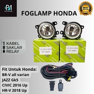 FOGLAMP HONDA JAZZ Gk5 BRV HRV 2018 UP CIVIC 2016 UP Honda Fog Lamp