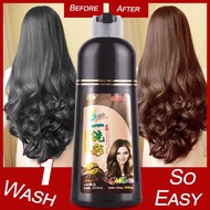 Hair Dye Shampoo Dark Brown Colour &amp; Coffee Coloring , Healthiest Professional Hair Dye for Gray Hair at Home Instant