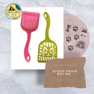 Cat Sand Scoop | Cat Face Pattern Sand Scoop