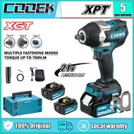 Cooek DTW700 Torque Brushless Cordless Impact Wrench 21V jackhammer Diseksi 700 Nm Bolt Kuat