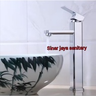 Hot and cold stainless steel square sink faucet Mixer box faucet Mixer faucet/ High cold pana box si