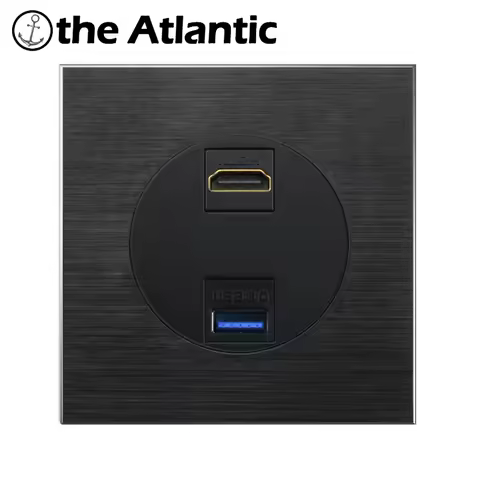 TV HDMI Interface USB 3.0 Data HDMI & USB Data Transfer Plug Port Wall Socket For Computer Televisio