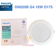 LAMPU PHILIPS LED DOWNLIGHT DN020B G4 16W LED15 7 INCH D175 220V ROUND 18 WATT HIAS PLAFON