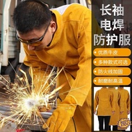 ✨Ready Stock✨ Pakaian kerja kimpalan Safety Work Jacket Cowhide welding protective clothing Welder w