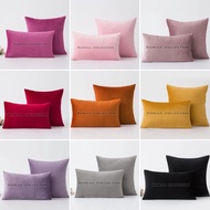 Plain suede Sofa cushion cover Size 30x30, 30x50, 30x60, 35x35, 40x40, 40x60, 45x45, 50x50, 60x60