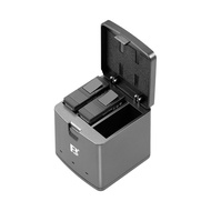Label gopro13Battery Action Camera Compartment Charger Storage Three Charging Box Gopro13Accessories