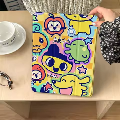 Funny Cute Tablet Case For iPad A16 11 inch Air 2024 2025 iPad Air 5/4 10.9 10.2 9.7 inch 10.5 mini 