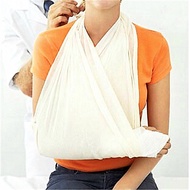 Outdoor Gauze Triangle Bandage Triangle Scarf First Aid Teaching Training Bandage Contains 2 Pins