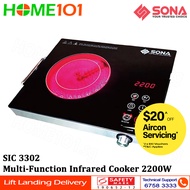 Sona Multi-Function Infrared Cooker 2200W SIC 3302