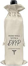 Graduation Wine Bag DNP Degree Wine Gift Bag Graduation Gift for Doctor Nurse Practice Med School Fa