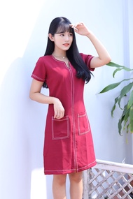 (PRE-ORDER 10-20 days) Jelly Dressing/ชุดเดรส ชุดทำงาน Pocket plus B013