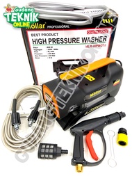 Mesin Jet Cleaner MOLLAR MLR-HPW800 / Mesin Steam Stim Cuci Motor Mobil Listrik Pressure Washer MLR 